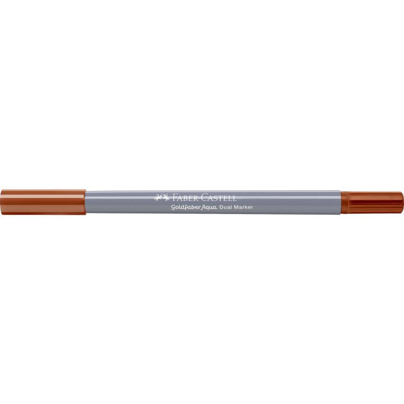Faber-Castell Goldfaber Aqua Dual Marker 187 ocker gebrannt